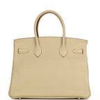 Hermes Birkin 30 Parchemin Clemence Palladium Hardware