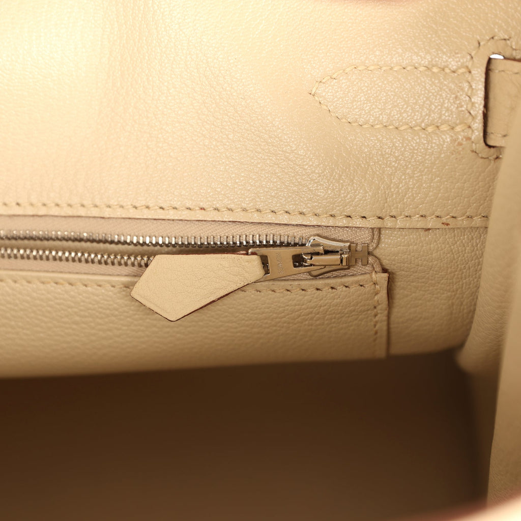 Hermes Birkin 30 Parchemin Clemence Palladium Hardware
