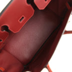 Hermes Birkin 30 Rouge H Sombrero, Epsom and Clemence Palladium Hardware