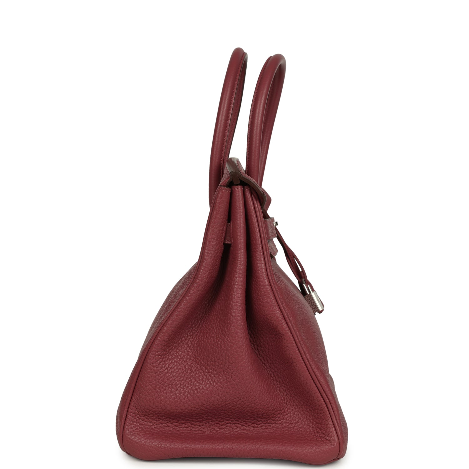 Hermes Birkin 35 Bois De Rose Clemence Palladium Hardware