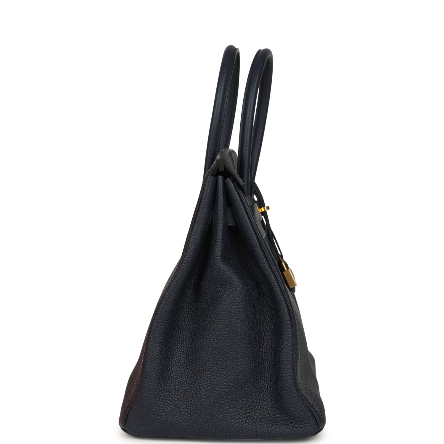 Hermes Birkin 35 Bleu Nuit Togo Gold Hardware