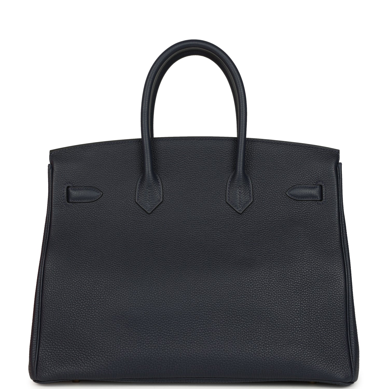 Hermes Birkin 35 Bleu Nuit Togo Gold Hardware