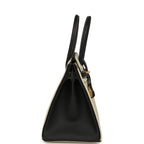 Hermes Special Order (HSS) Birkin 30 Craie and Black Epsom Brushed Gold Hardware