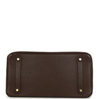 Hermes Birkin 35 Cacao Clemence Gold Hardware
