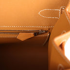 Hermes Birkin Sellier 30 Naturel Sable Vache Naturel Graine Palladium Hardware
