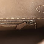 Vintage Hermes Shoulder Birkin 42 JPG Etoupe Clemence Palladium Hardware