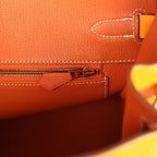 Hermes Birkin 35 Jaune D'or Candy Epsom Palladium Hardware