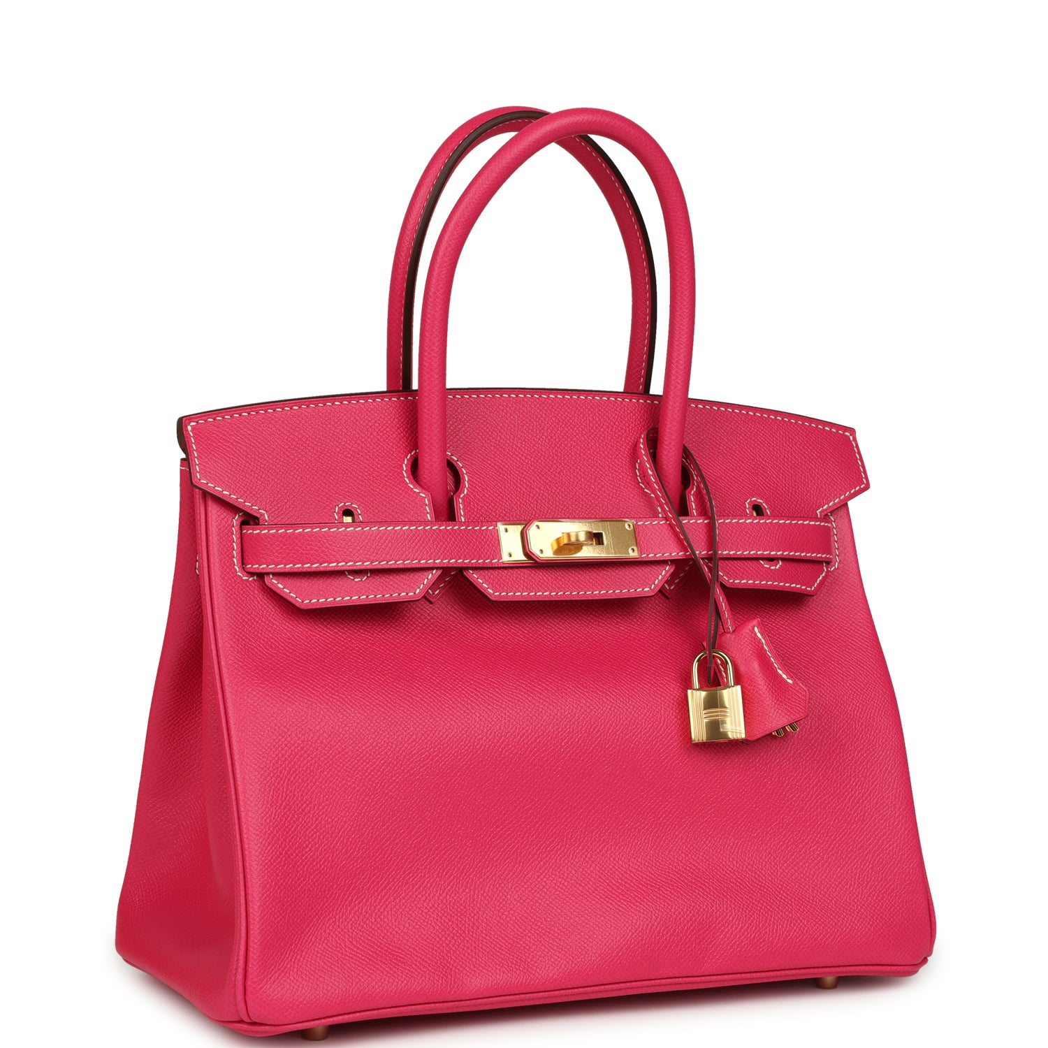 Hermes Birkin 30 Rose Tyrien Epsom Gold Hardware