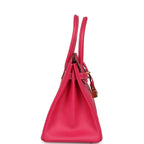 Hermes Birkin 30 Rose Tyrien Epsom Gold Hardware
