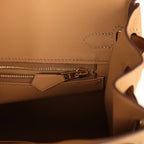 Hermes Birkin 25 Biscuit Swift Gold Hardware