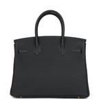 Hermes Birkin 30 Caban Togo Brushed Gold Hardware