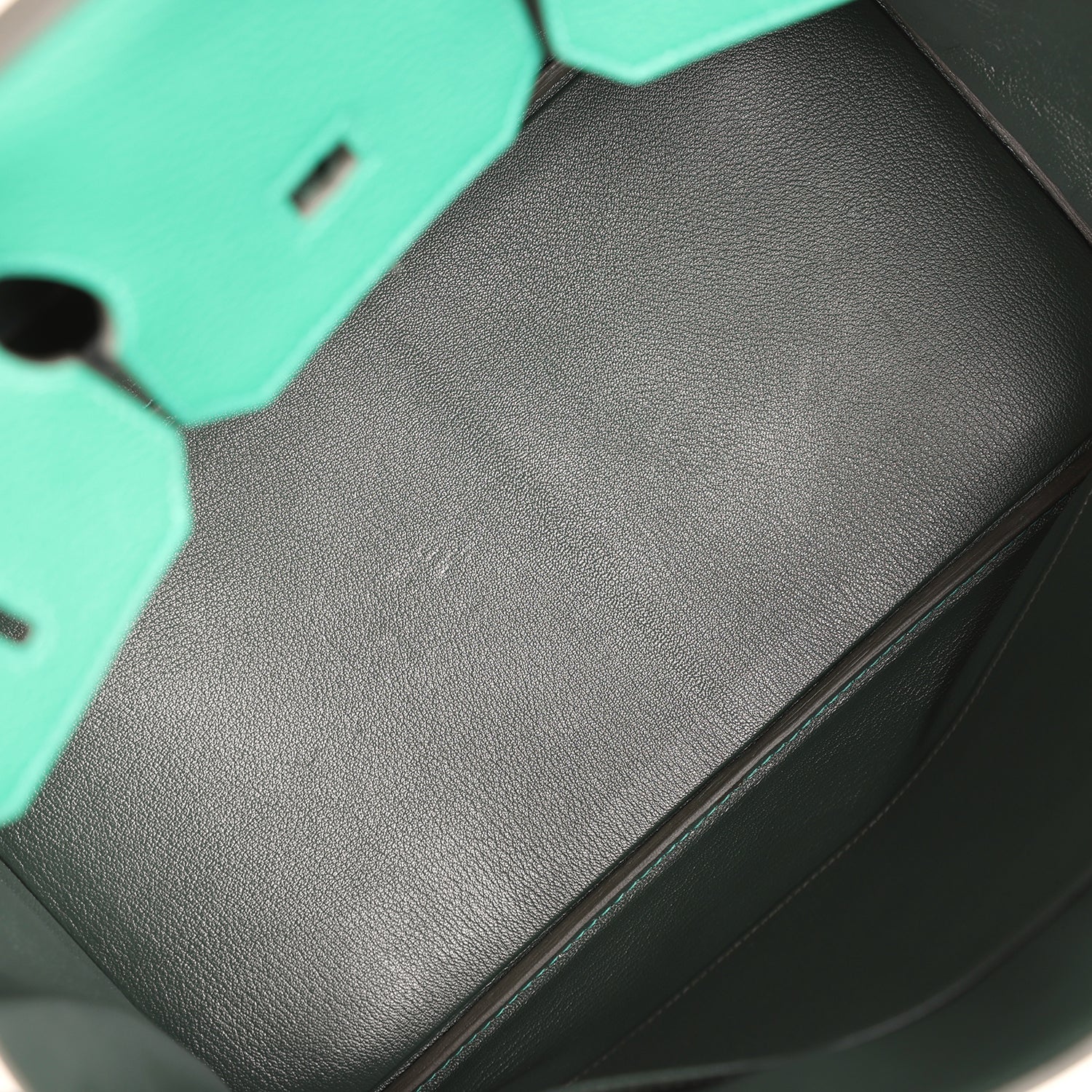 Hermes Birkin 35 Vert Vertigo Verso Clemence Palladium Hardware