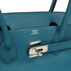 Vintage Hermes Shoulder Birkin 42 JPG Cobalt Togo Palladium Hardware
