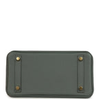 Hermes Birkin 25 Vert Amande Togo Gold Hardware