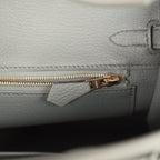 Hermes Birkin 25 Vert Amande Togo Gold Hardware