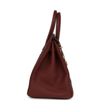 Hermes Birkin 35 Rouge H Togo Gold Hardware