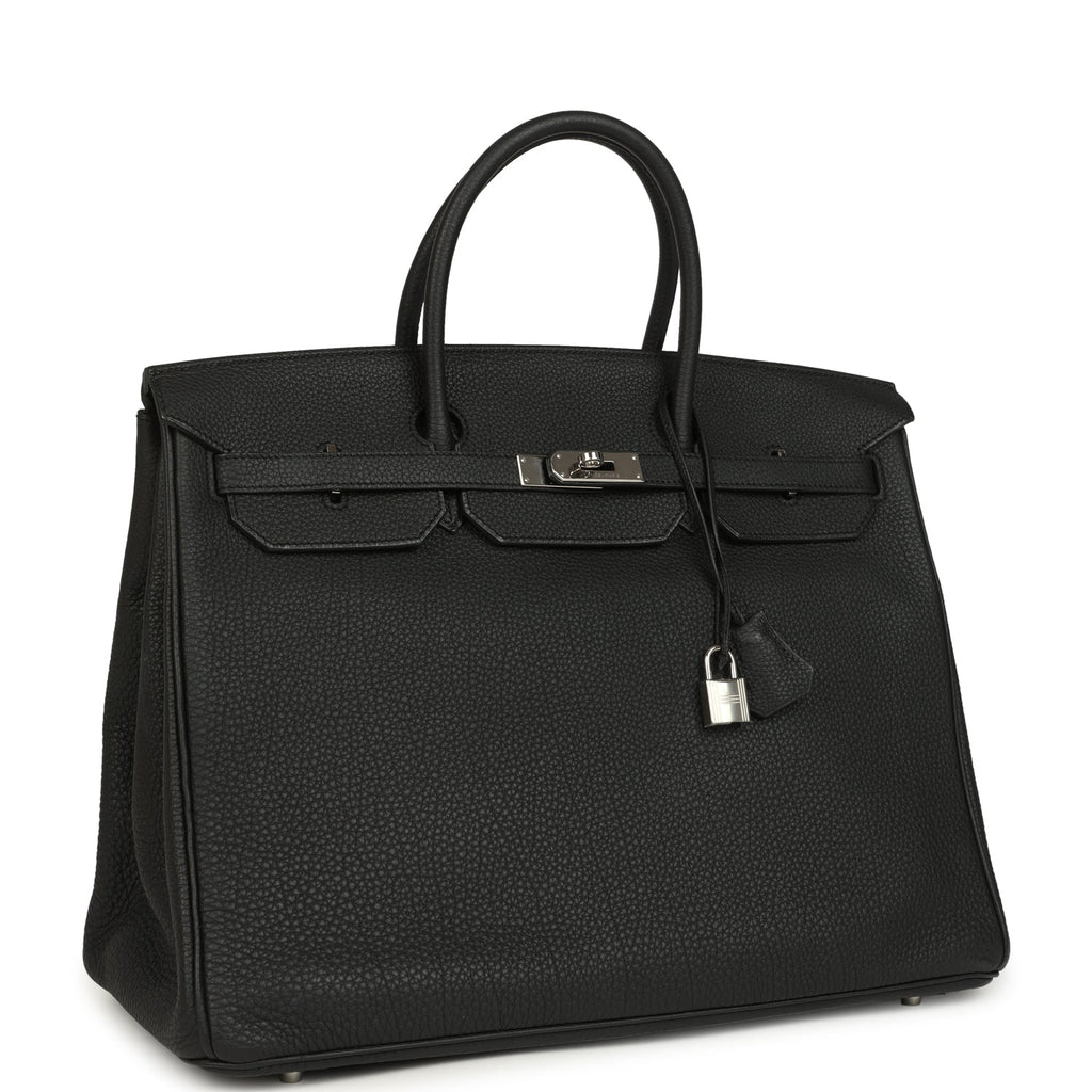 Hermes Birkin 40 Black Togo Palladium Hardware