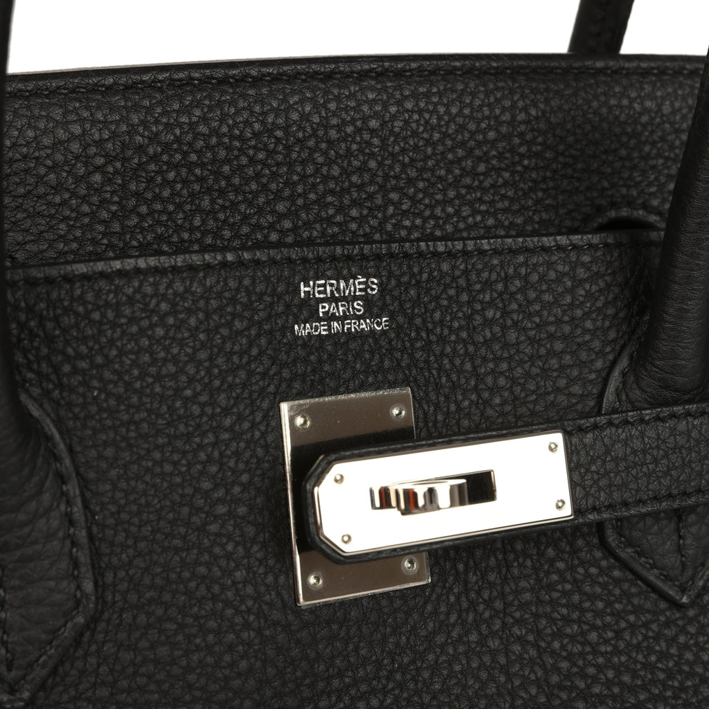 Hermes Birkin 40 Black Togo Palladium Hardware