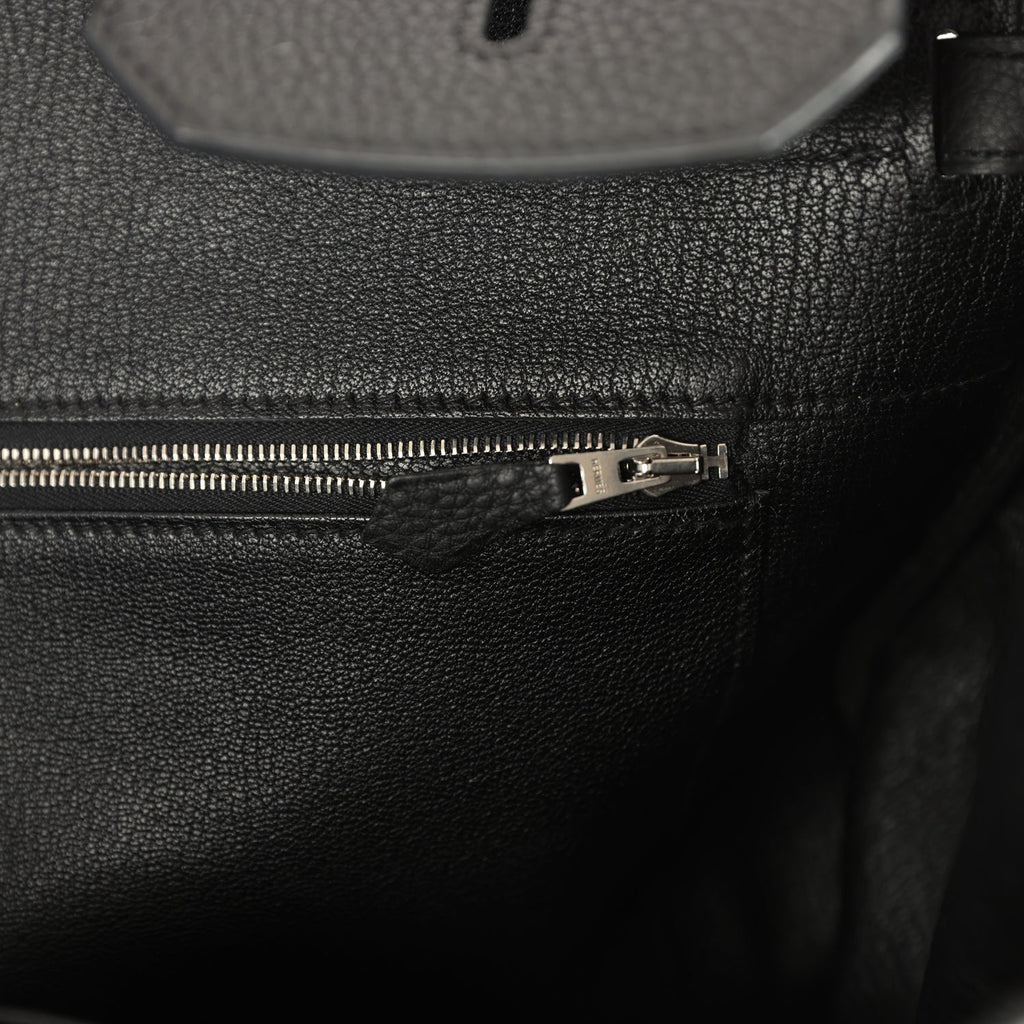 Hermes Birkin 40 Black Togo Palladium Hardware