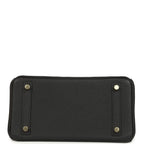 Hermes Birkin 25 Black Togo Gold Hardware