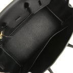 Hermes Birkin 25 Black Togo Gold Hardware