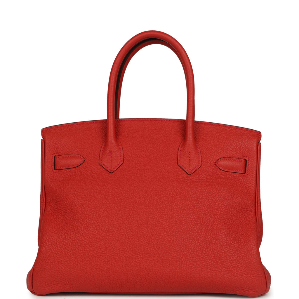 Hermes Birkin 30 Rouge Tomate Togo Gold Hardware