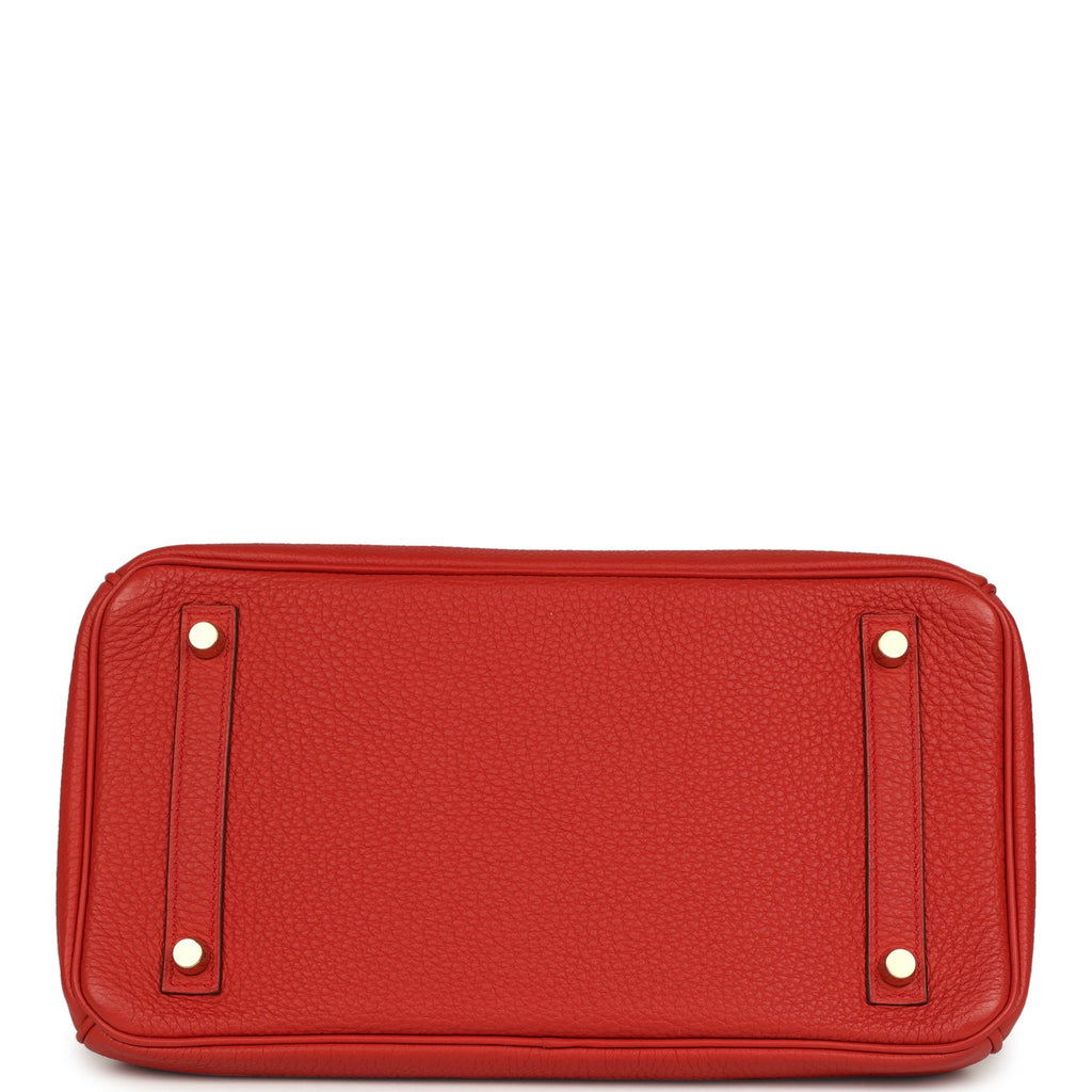 Hermes Birkin 30 Rouge Tomate Togo Gold Hardware
