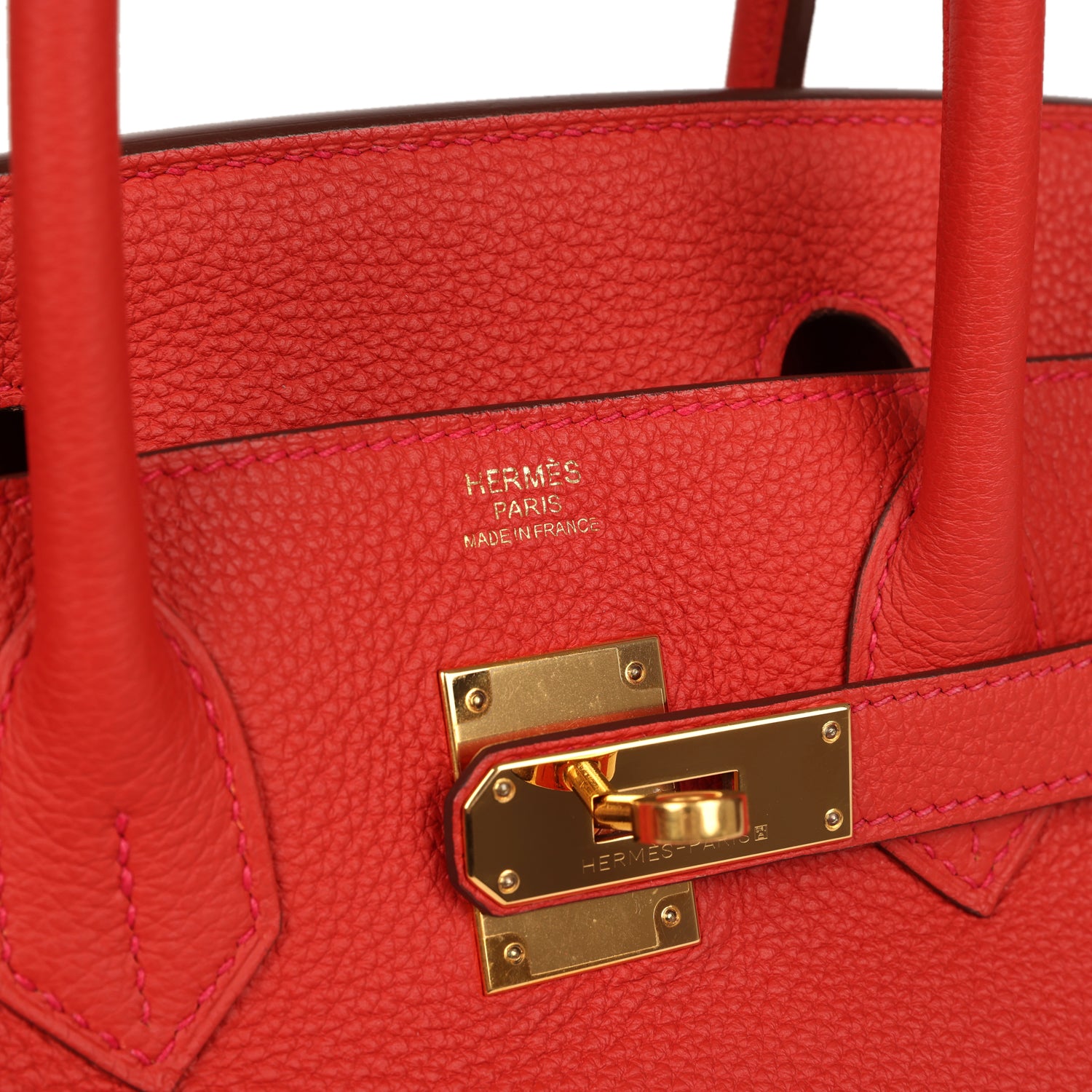 Hermes Birkin 30 Rouge Tomate Togo Gold Hardware