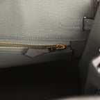 Hermes Birkin 25 Gris Meyer Ostrich Gold Hardware
