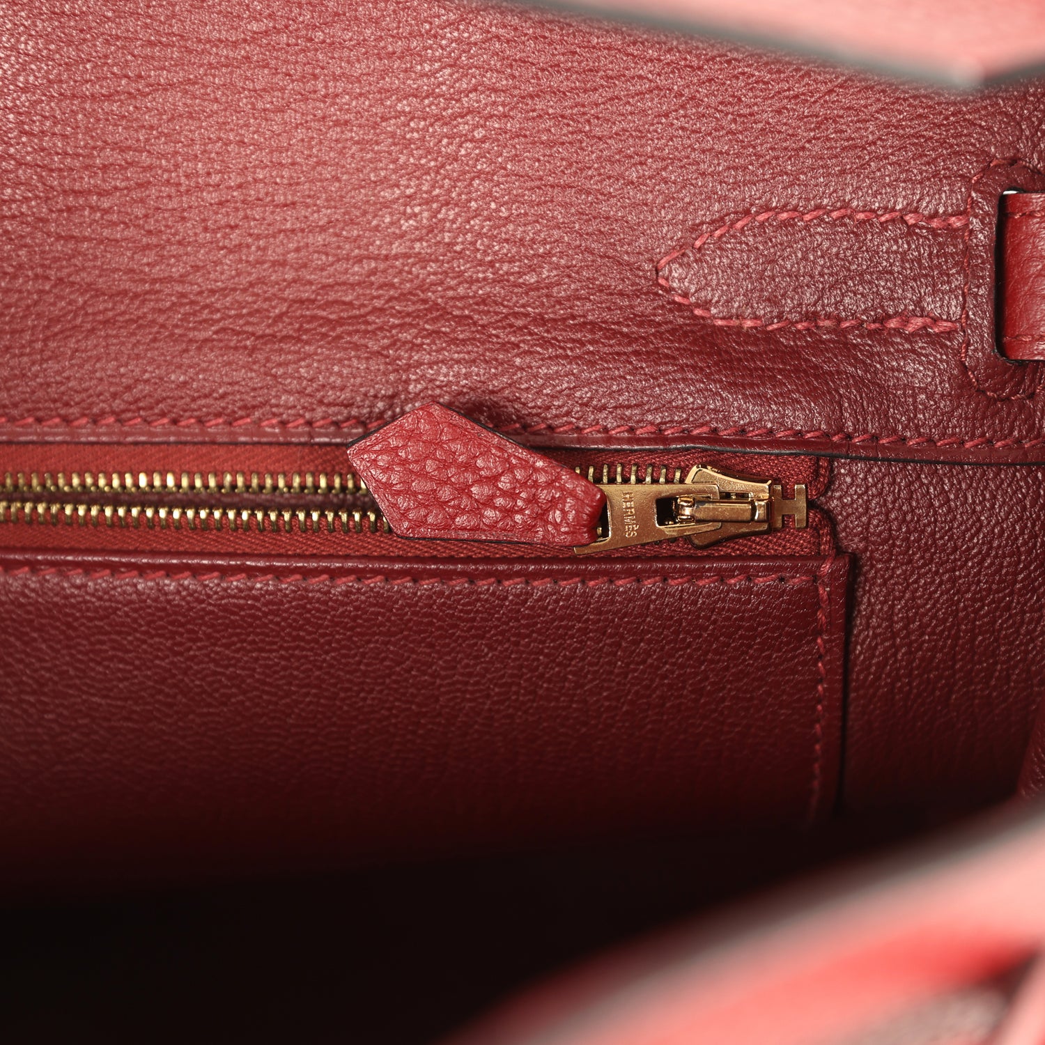 Hermes Birkin 30 Rouge H Togo Gold Hardware