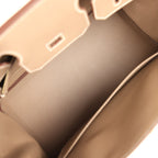 Hermes Birkin 30 Etoupe Togo Brushed Gold Hardware