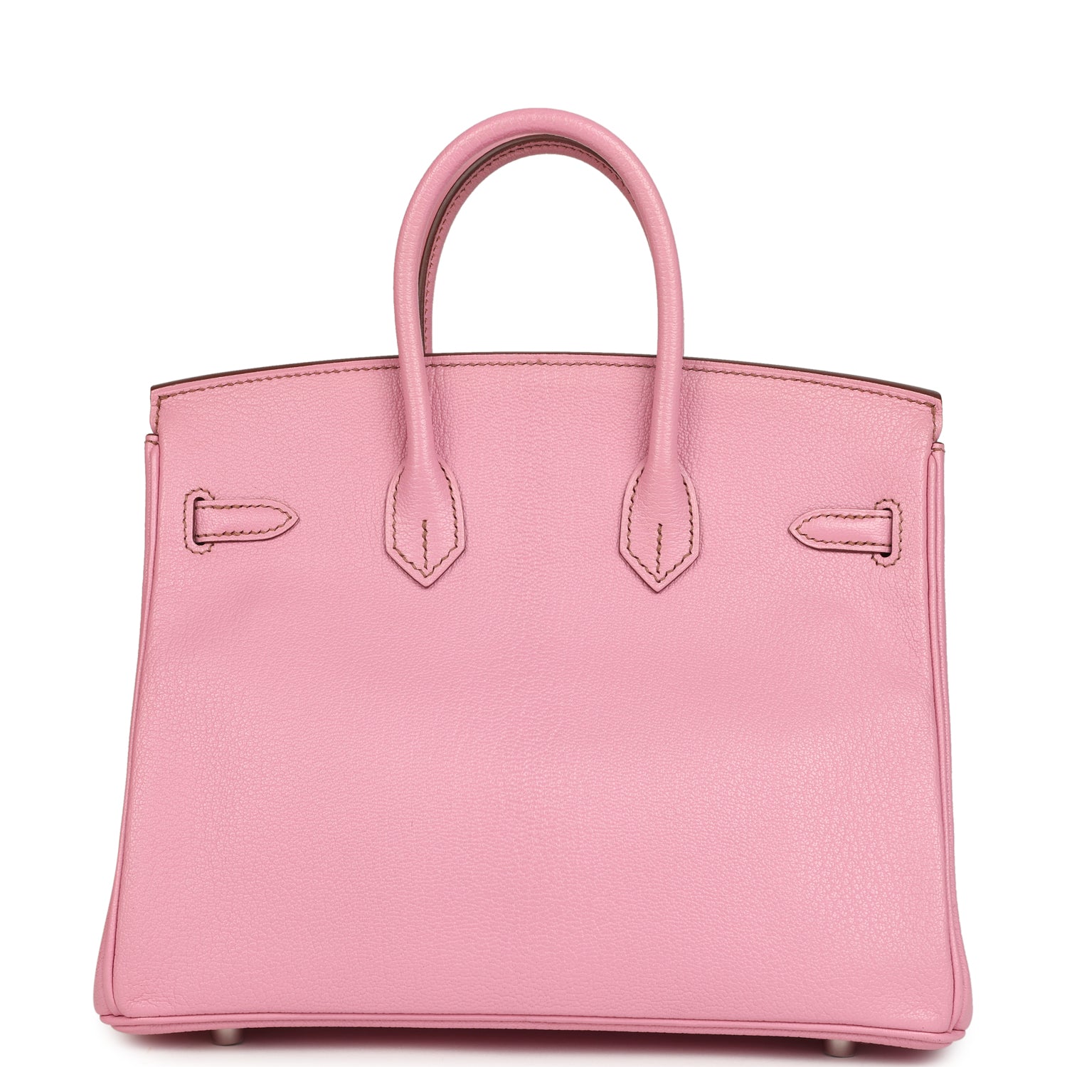 Hermes Birkin 25 Bubblegum Chevre Mysore Palladium Hardware