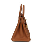 Hermes Birkin 25 Gold Togo Gold Hardware