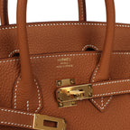 Hermes Birkin 25 Gold Togo Gold Hardware