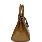 Hermes Birkin Sellier 25 Bronze Dore Madame Palladium Hardware