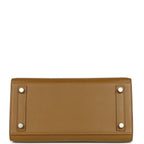 Hermes Birkin Sellier 25 Bronze Dore Madame Palladium Hardware