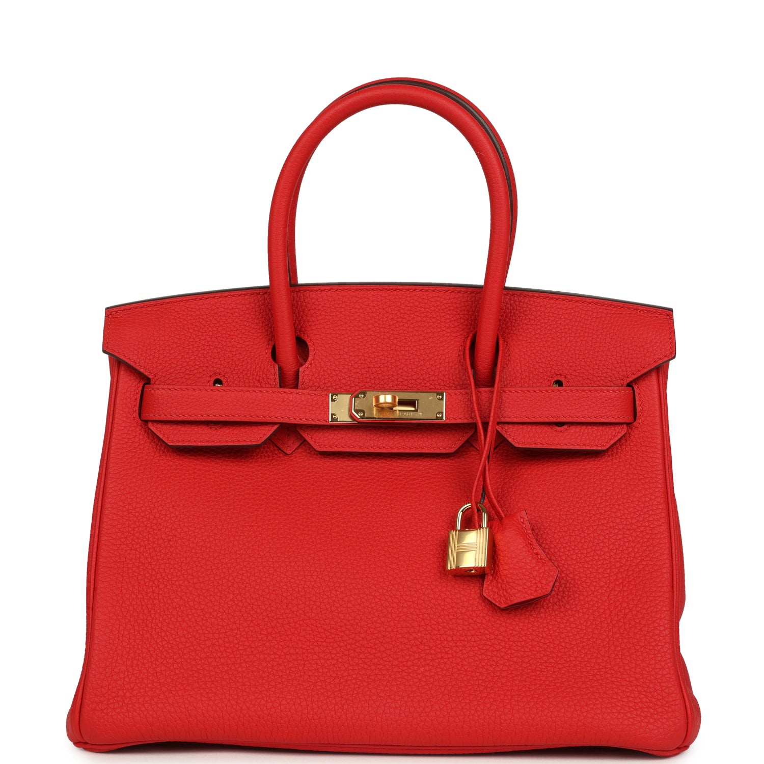 Hermes Birkin 30 Rouge de Coeur Togo Gold Hardware