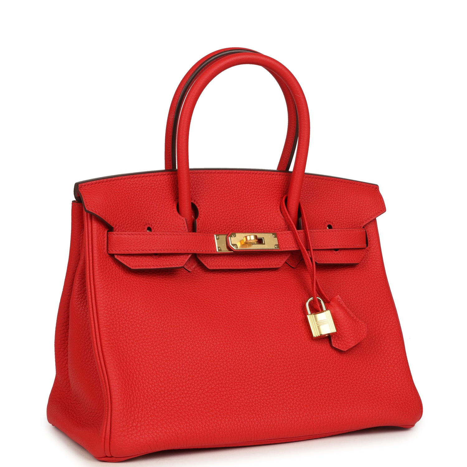 Hermes Birkin 30 Rouge de Coeur Togo Gold Hardware