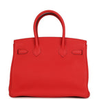 Hermes Birkin 30 Rouge de Coeur Togo Gold Hardware
