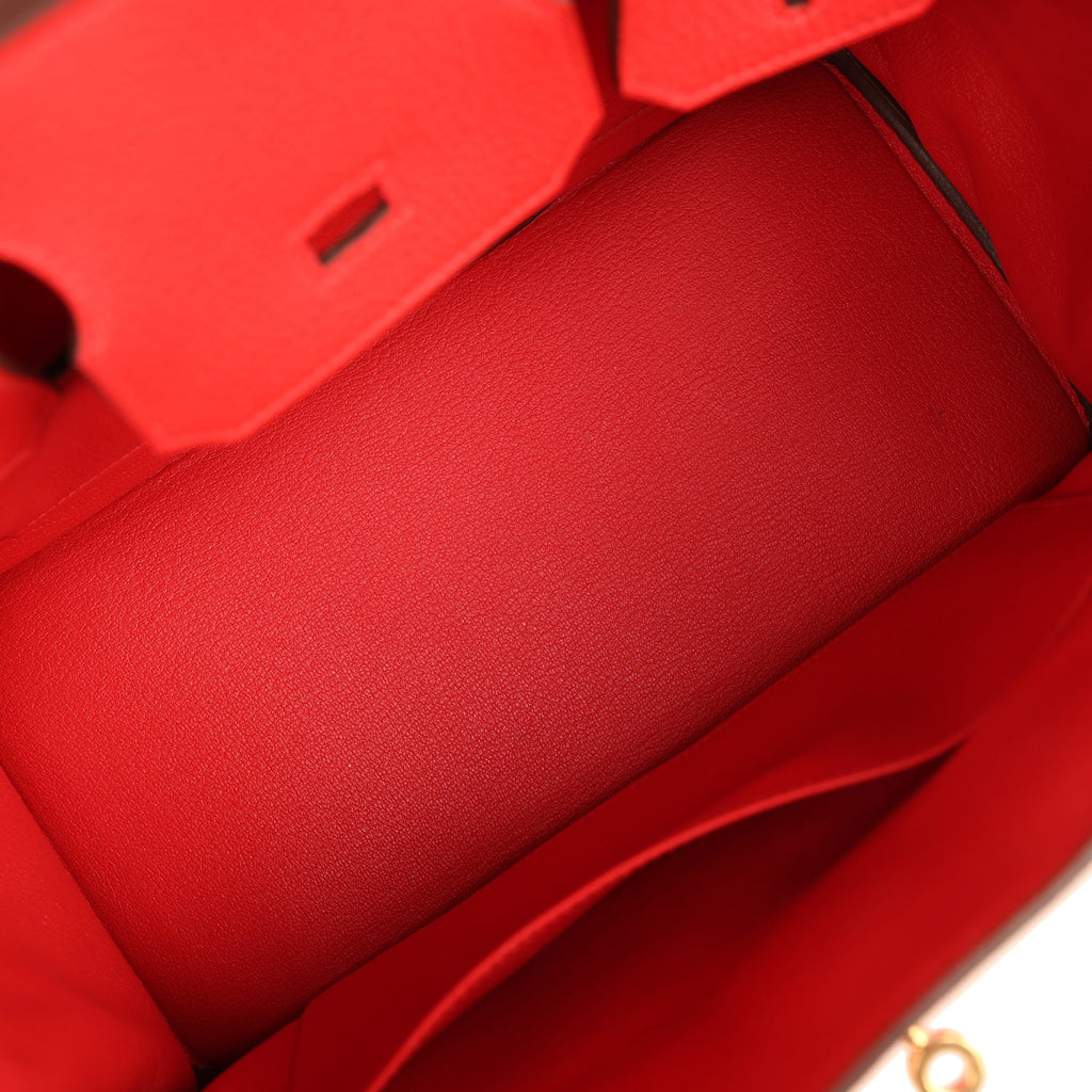 Hermes Birkin 30 Rouge de Coeur Togo Gold Hardware