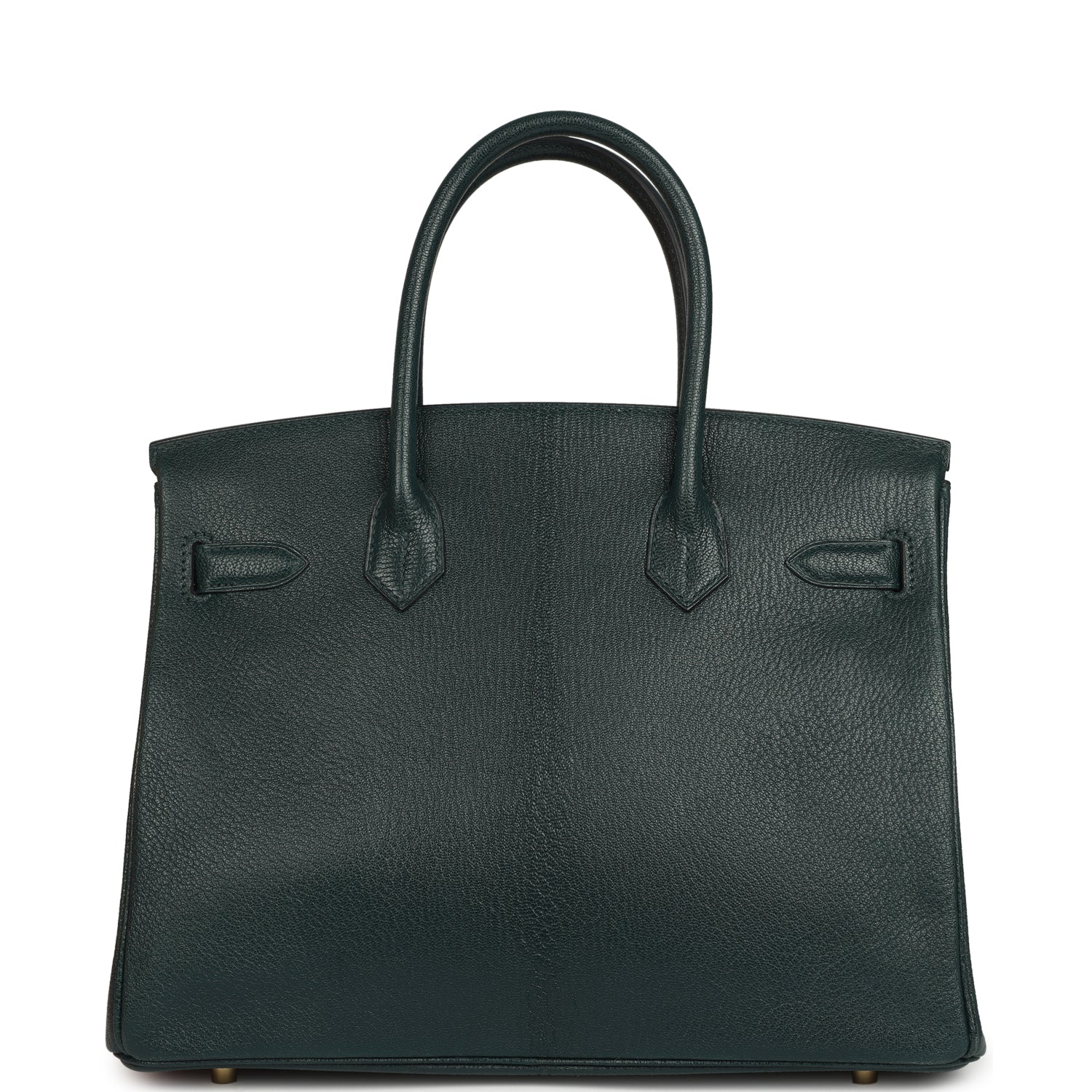 Hermes Birkin 30 Vert Cypress Chevre de Coromandel Gold Hardware