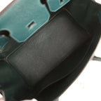 Hermes Birkin 30 Vert Cypress Chevre de Coromandel Gold Hardware