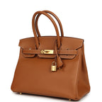 Hermes Birkin 30 Gold Epsom Gold Hardware
