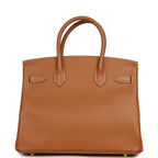 Hermes Birkin 30 Gold Epsom Gold Hardware