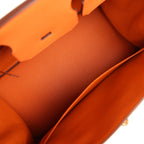 Hermes Birkin 30 Orange Togo Gold Hardware