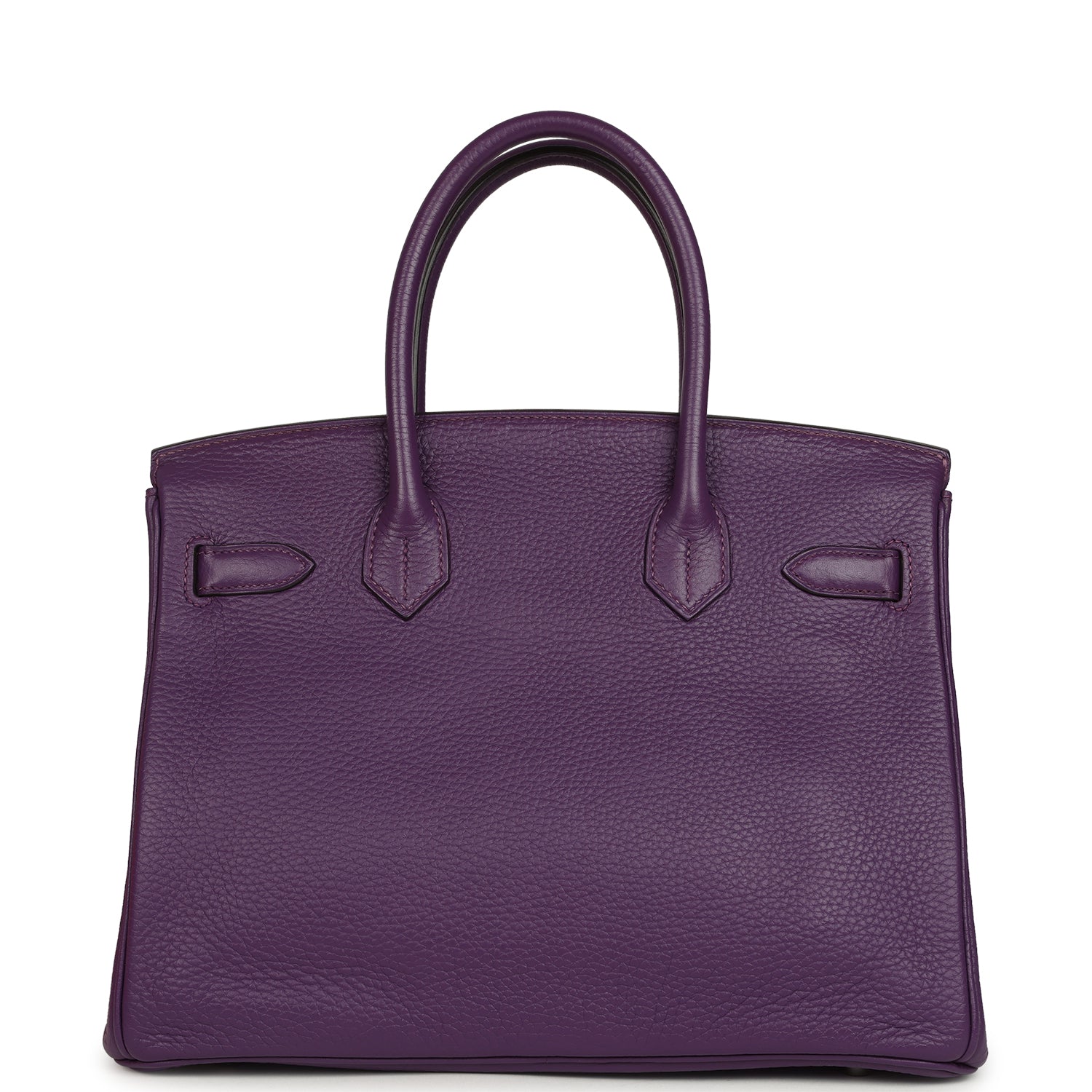 Hermes Birkin 30 UItraviolet Clemence Palladium Hardware