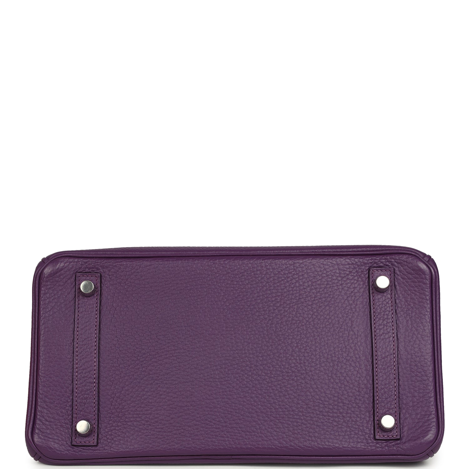 Hermes Birkin 30 UItraviolet Clemence Palladium Hardware