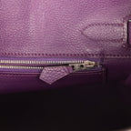 Hermes Birkin 30 UItraviolet Clemence Palladium Hardware