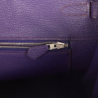 Hermes Birkin 35 Violet Togo Palladium Hardware