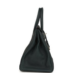 Hermes Birkin 35 Vert Rousseau Togo Palladium Hardware